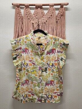 Ivy Jane Animal Fair Cotton Blend Top